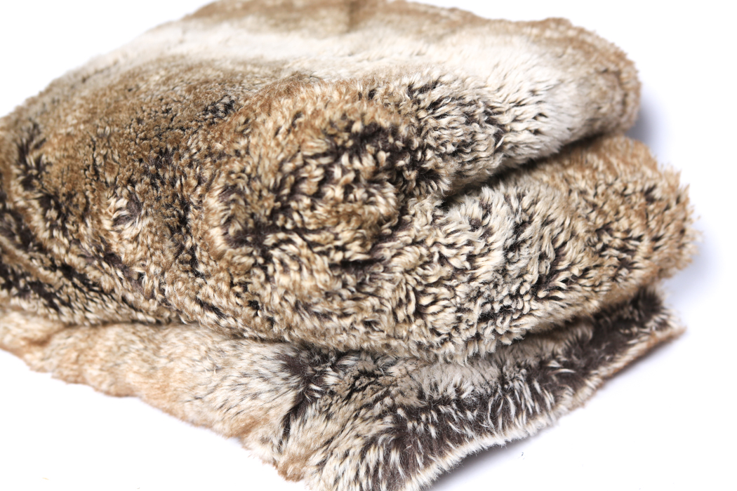 Arhaus Faux Fur Blanket