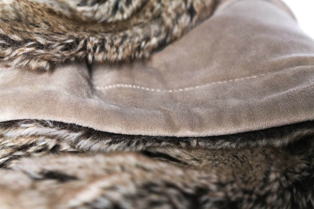 Arhaus Faux Fur Blanket