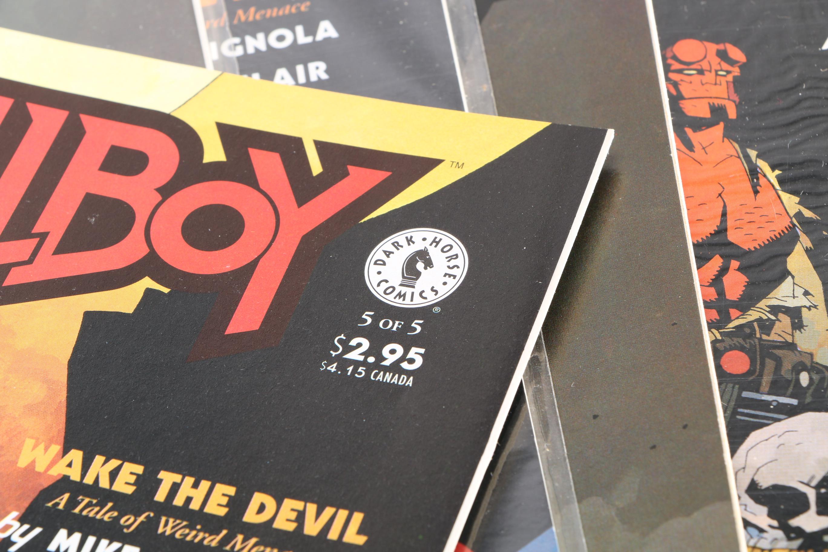 Selection of "Hellboy" Comics