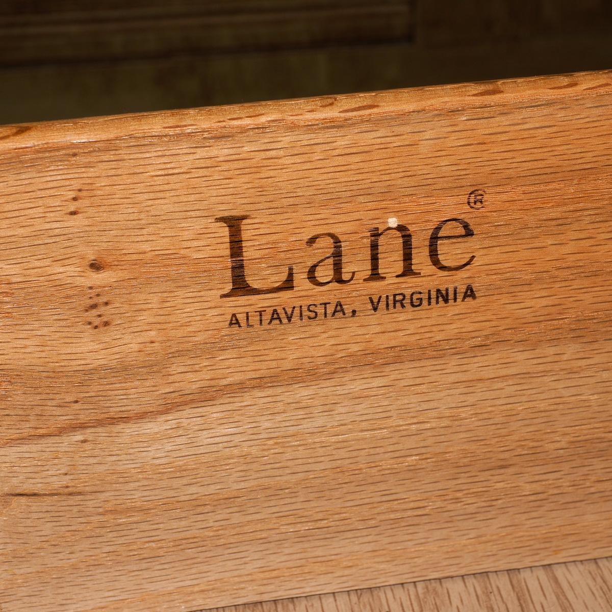 Mid Century Modern Wooden Chest of Drawers By Lane