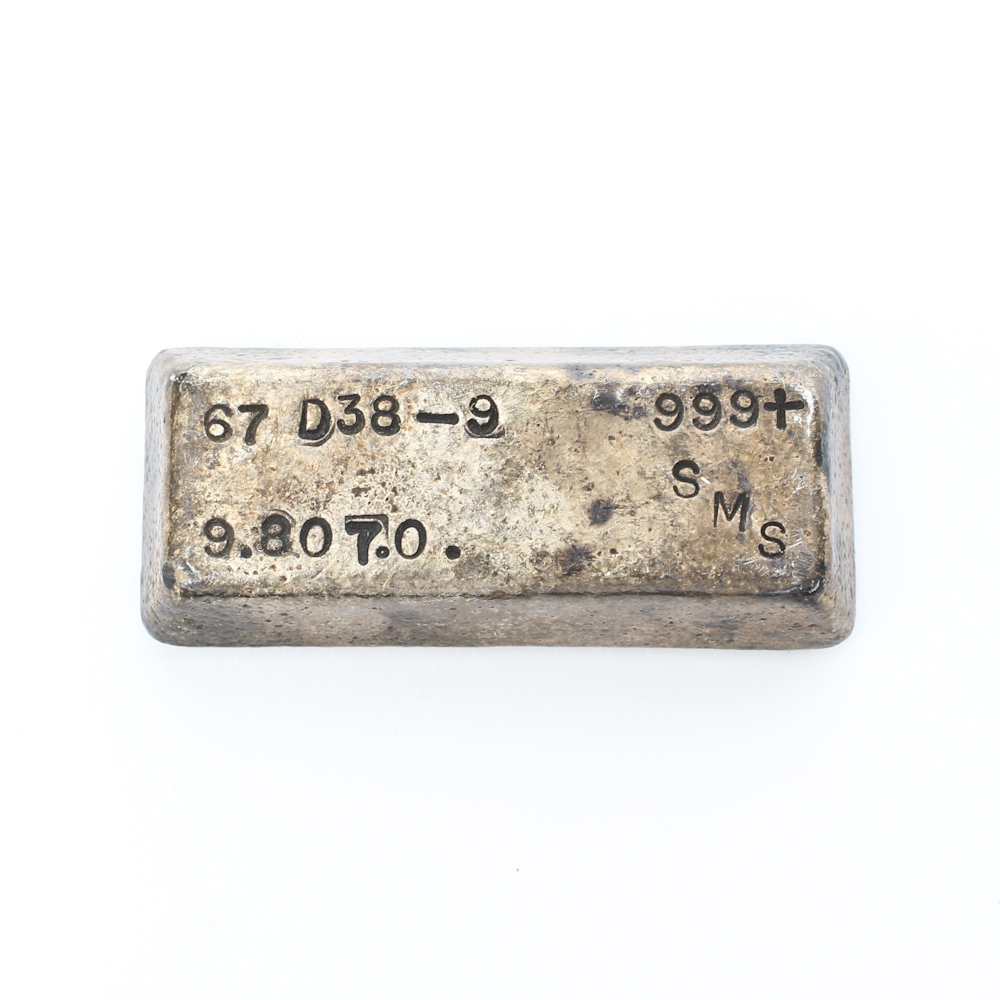 .999 Fine Silver Ingot