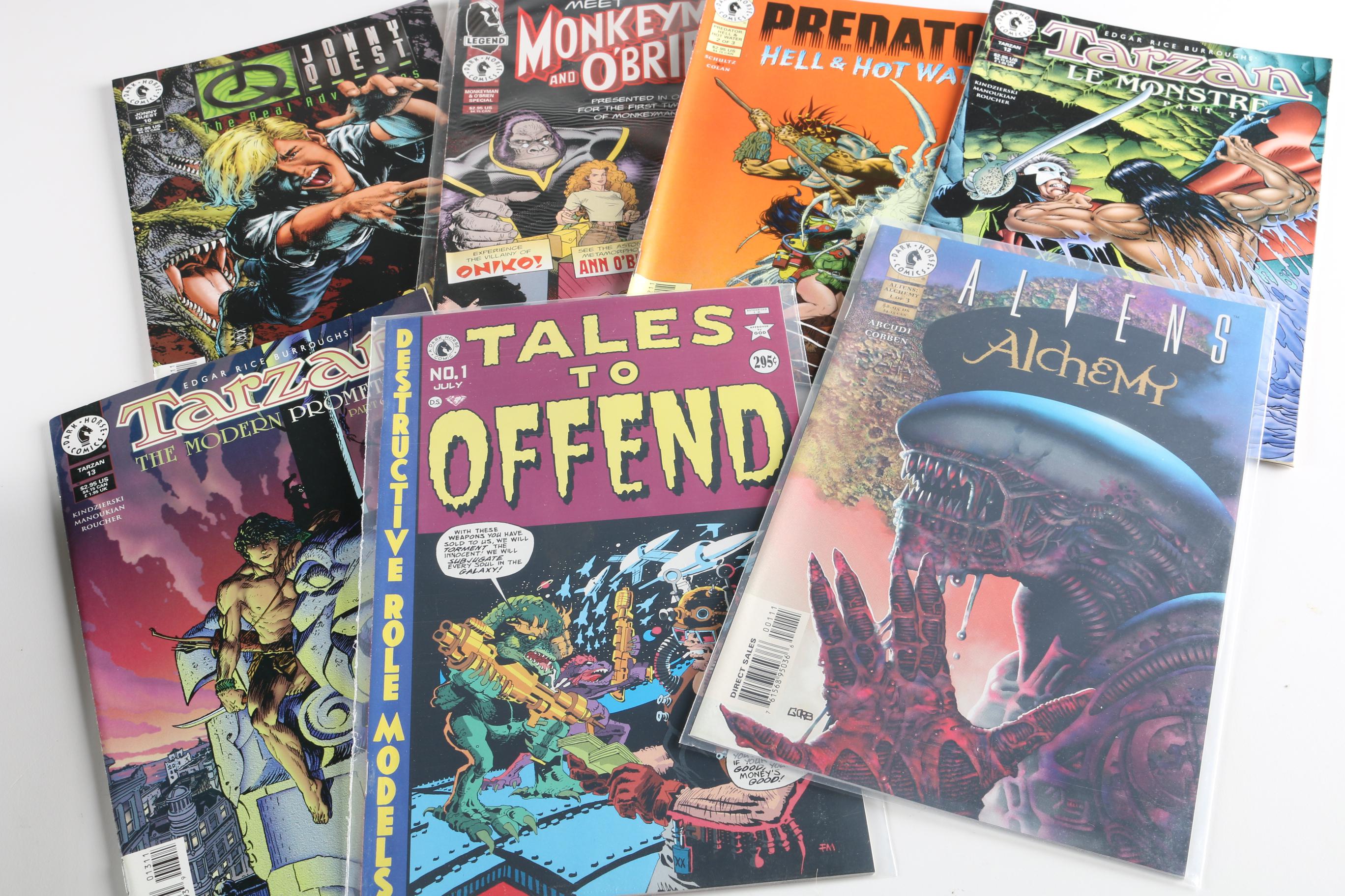 1990s Dark Horse Comics Including "Concrete: Think Like a Mountain"