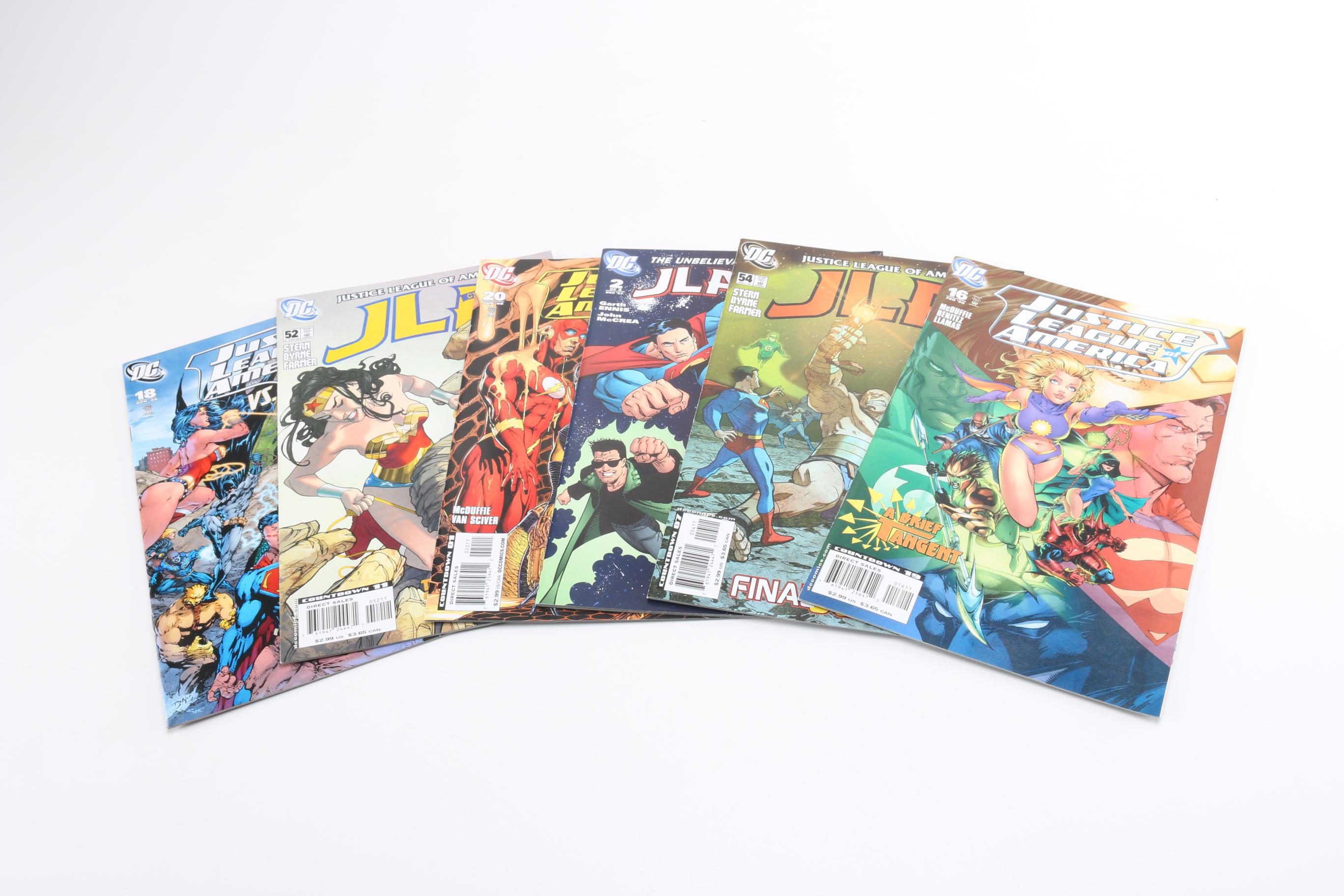 Modern Age "Justice League" and "Justice Society" Comic Collection