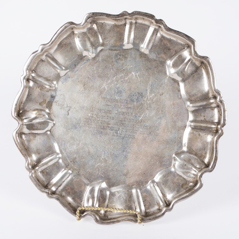 Boardman Sterling Silver Presentation Tray