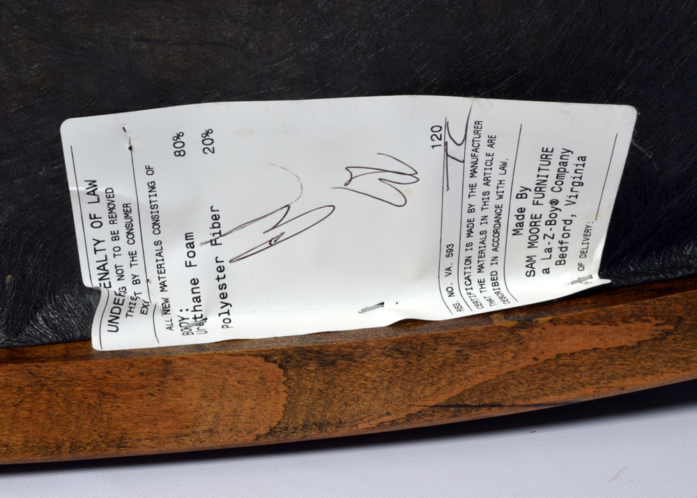 Contemporary Zebra-Print Armchair by Sam Moore for La-Z-Boy