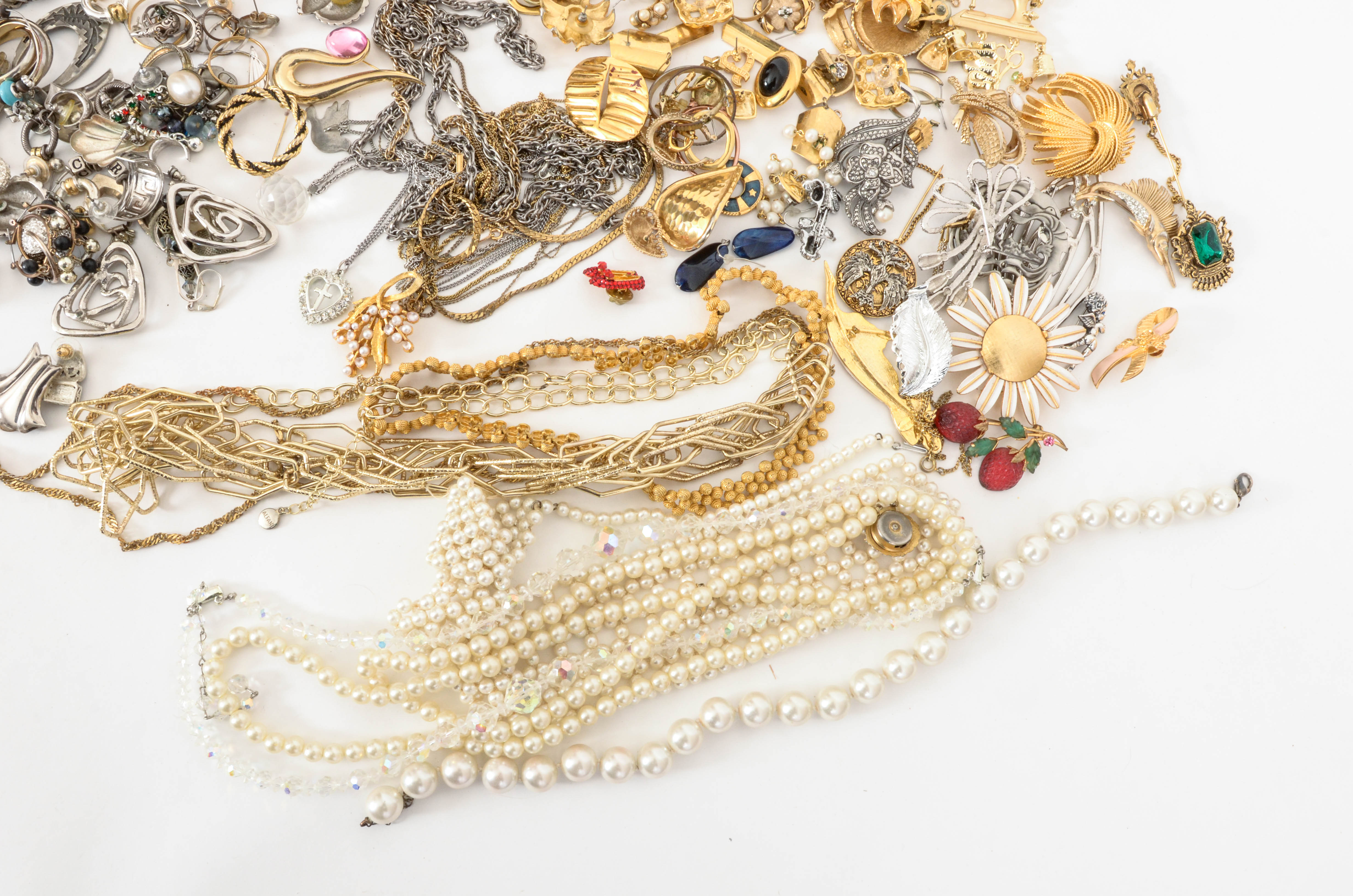 Collection of Costume Jewelry and Accessories