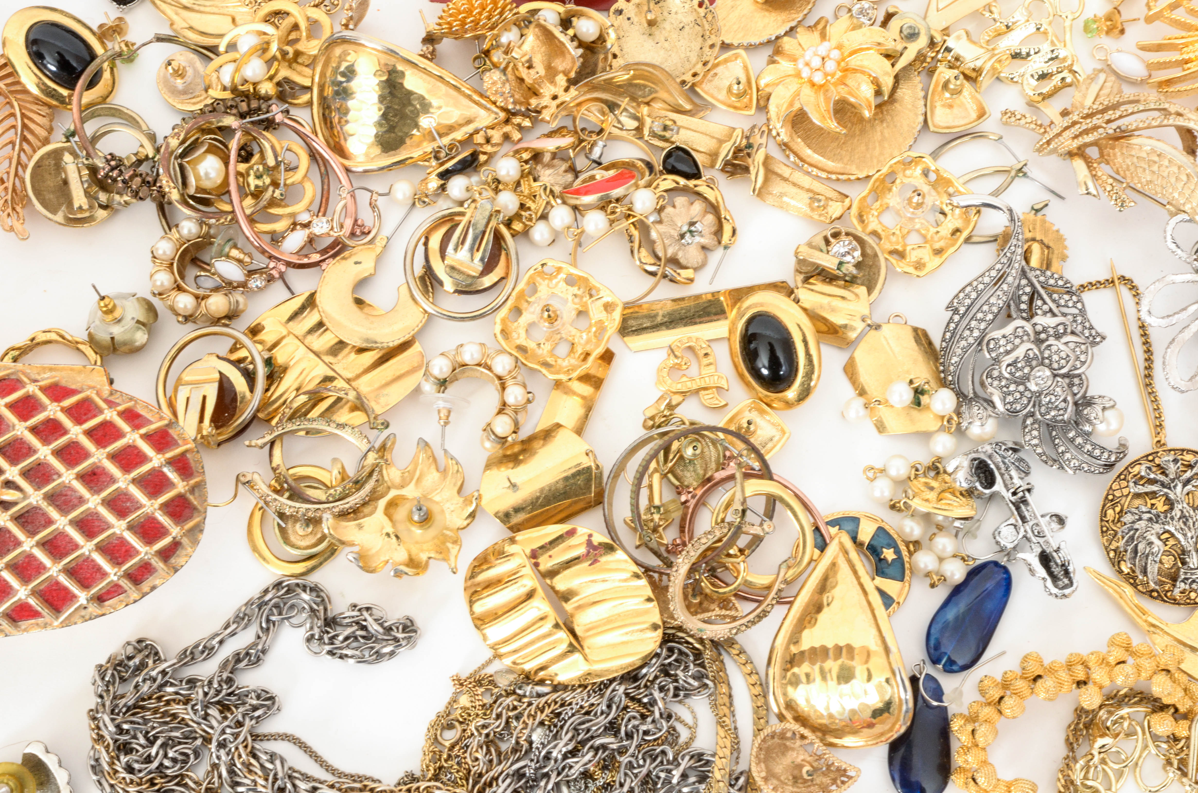 Collection of Costume Jewelry and Accessories