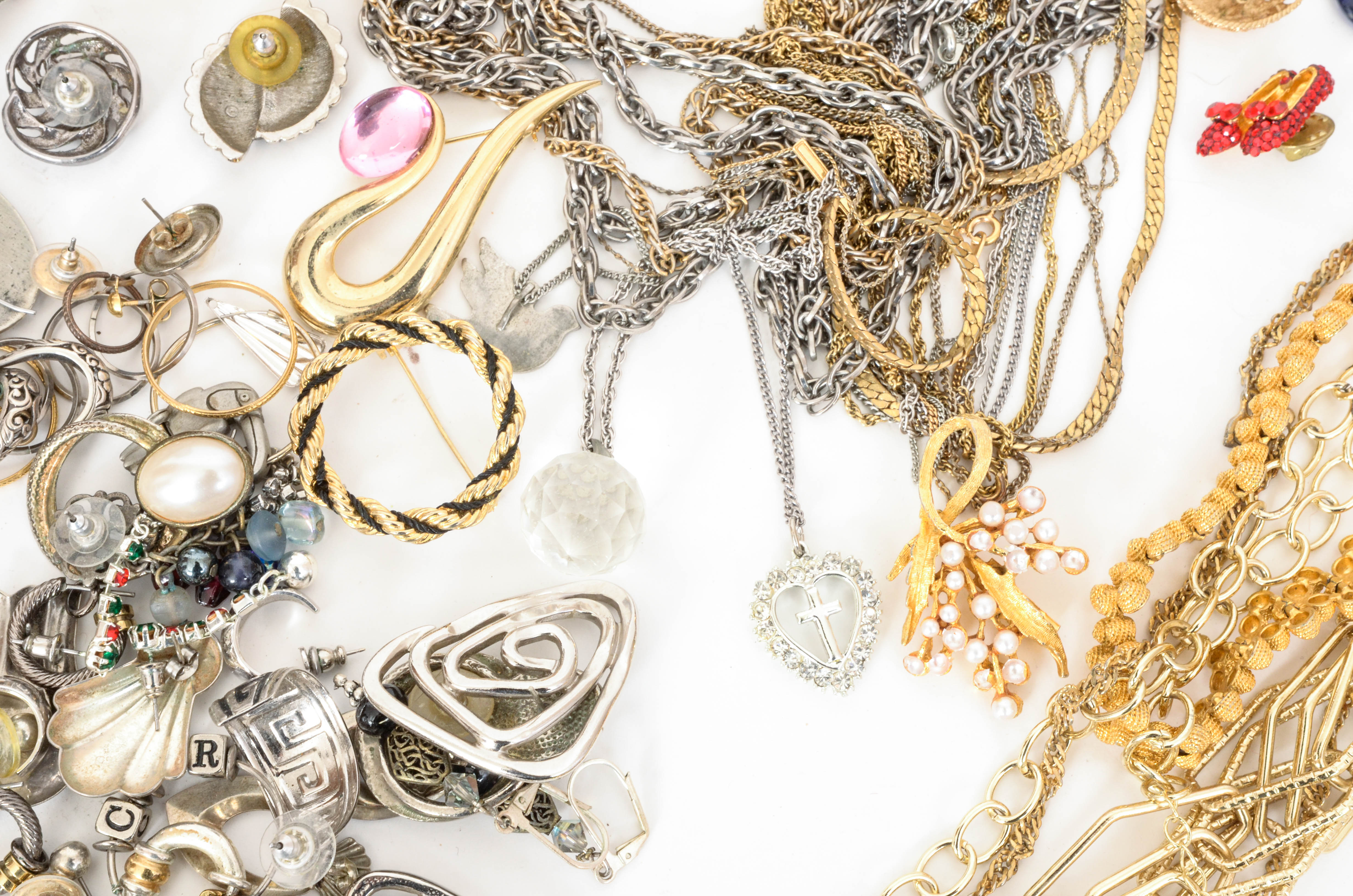 Collection of Costume Jewelry and Accessories
