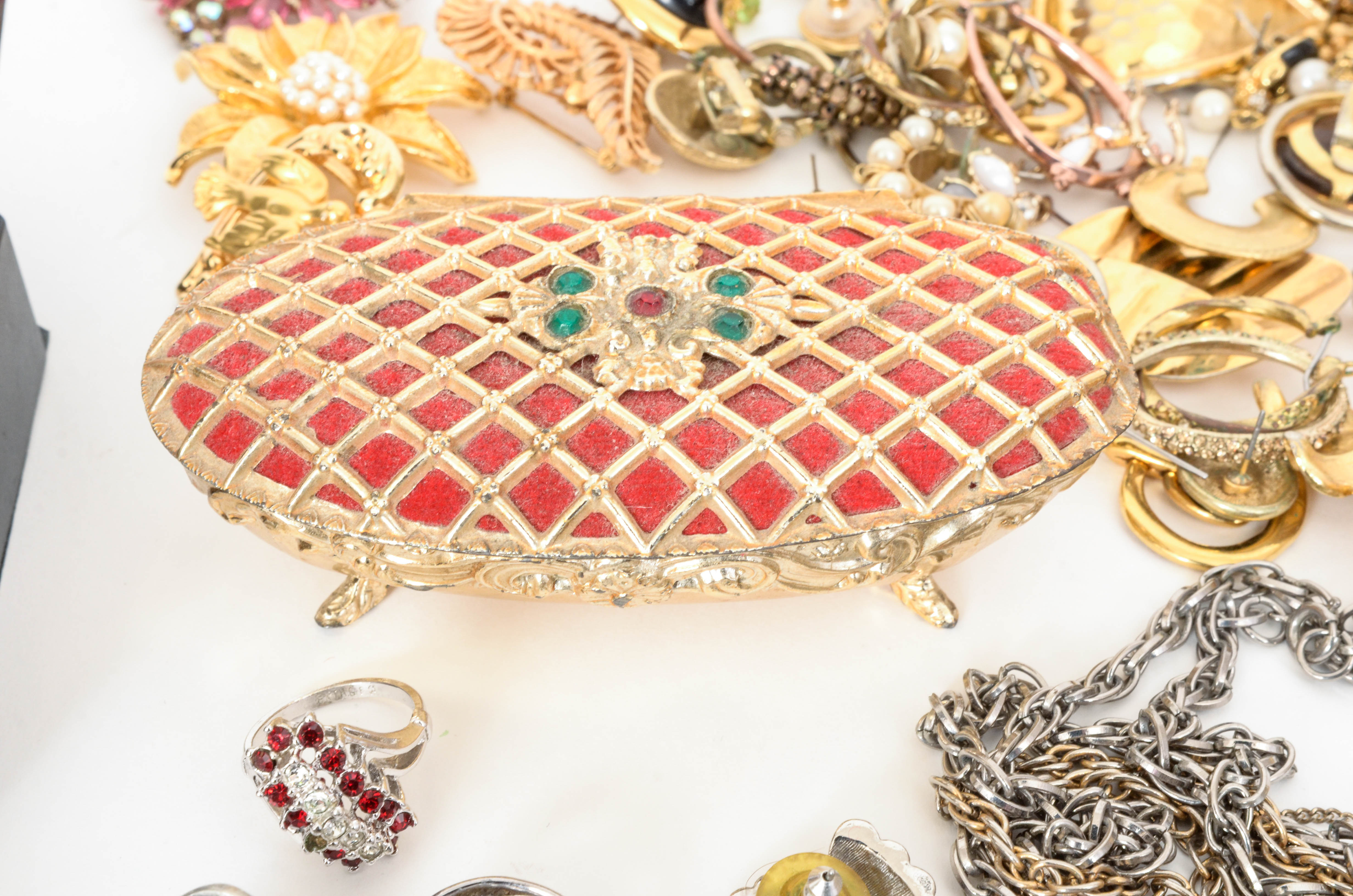 Collection of Costume Jewelry and Accessories
