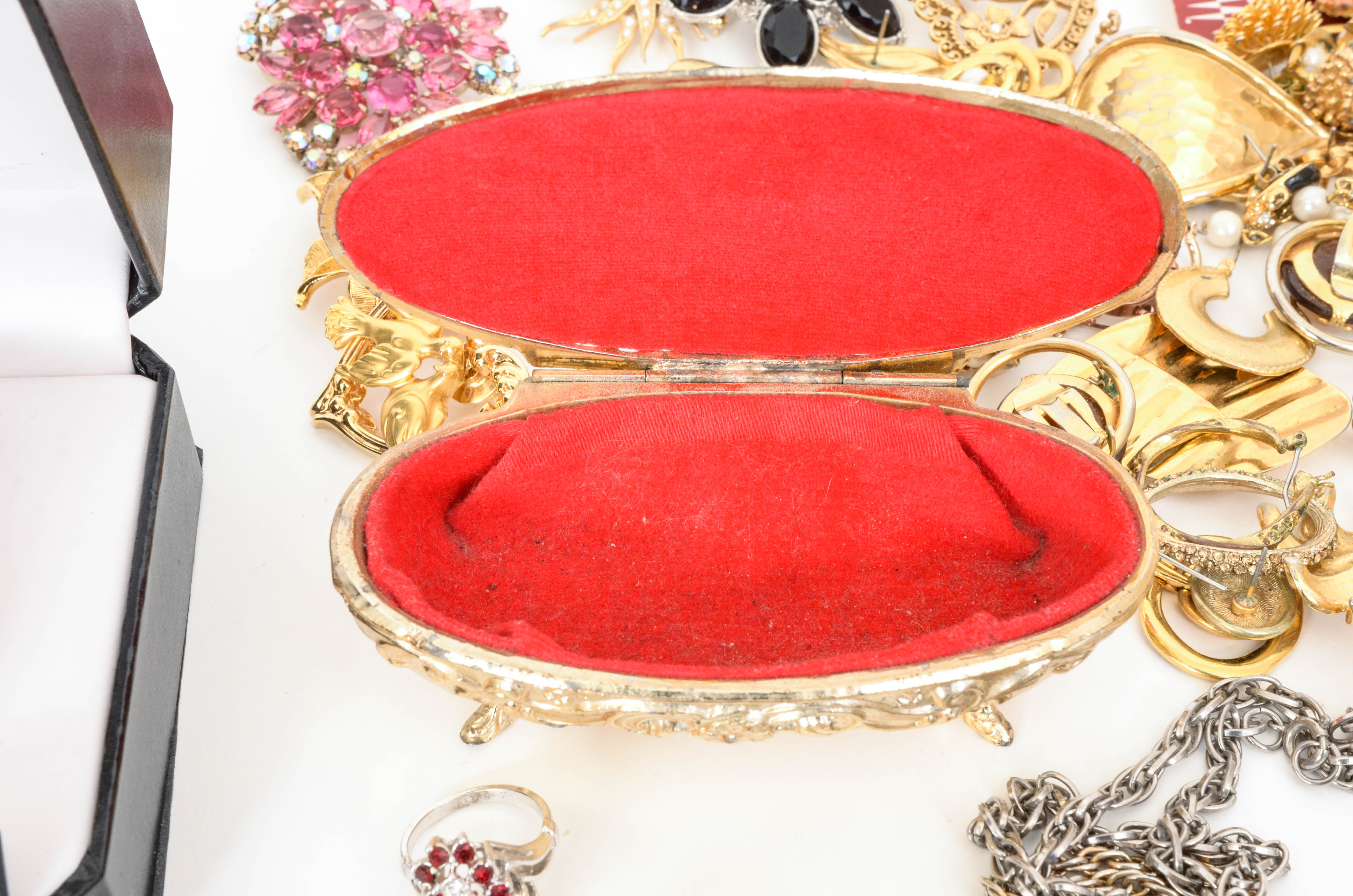 Collection of Costume Jewelry and Accessories