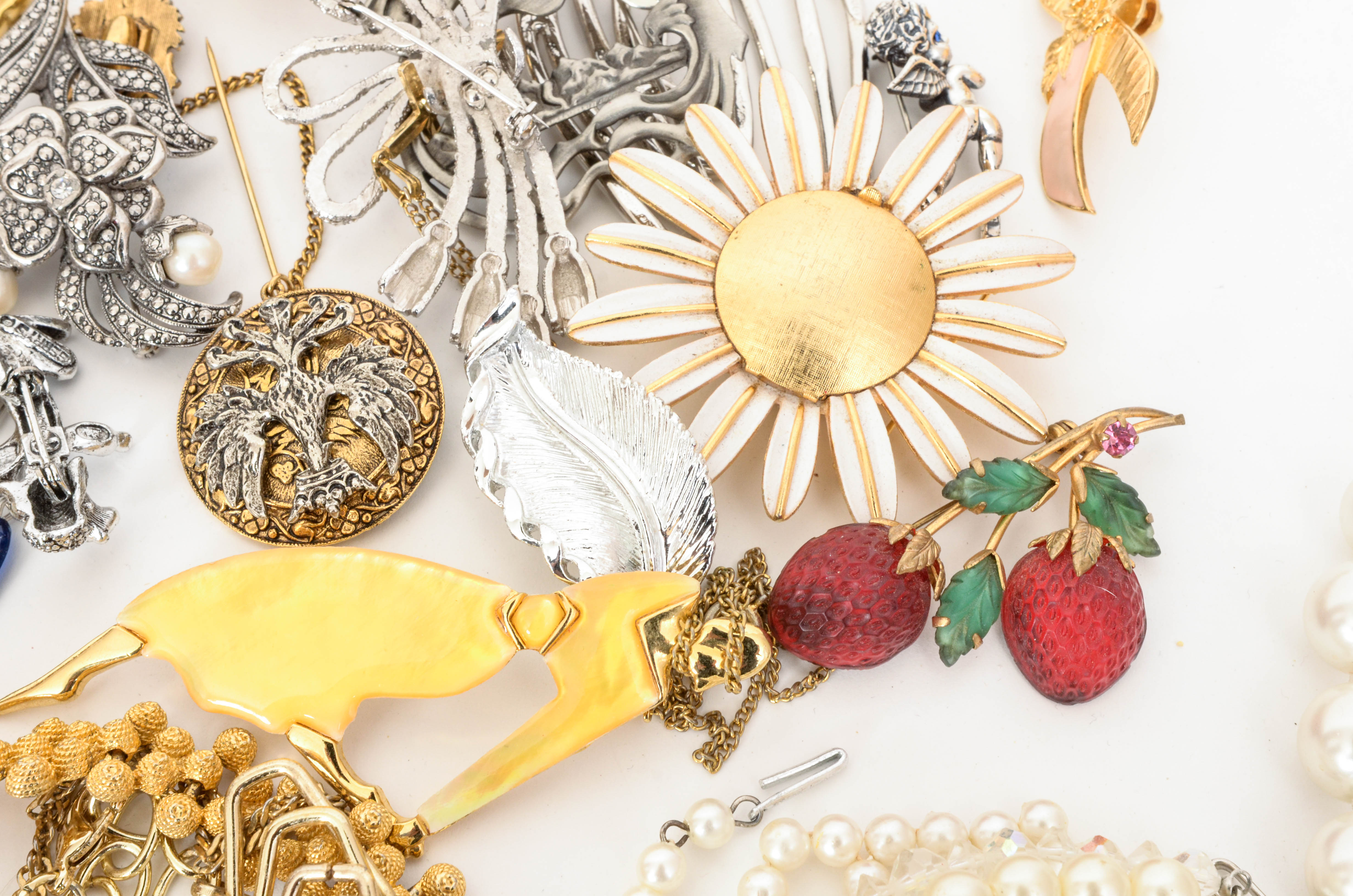Collection of Costume Jewelry and Accessories