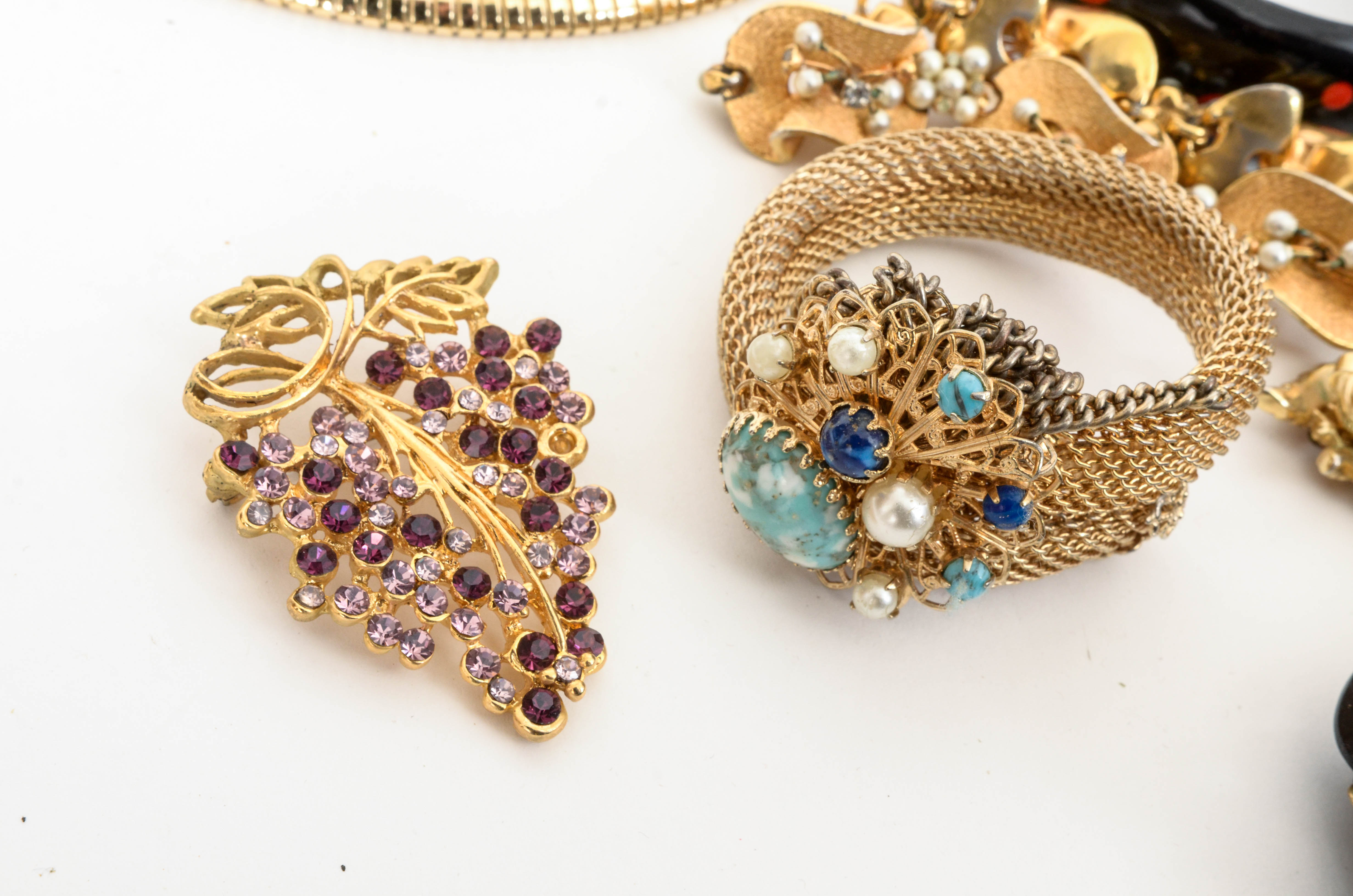 Collection of Costume Jewelry and Accessories