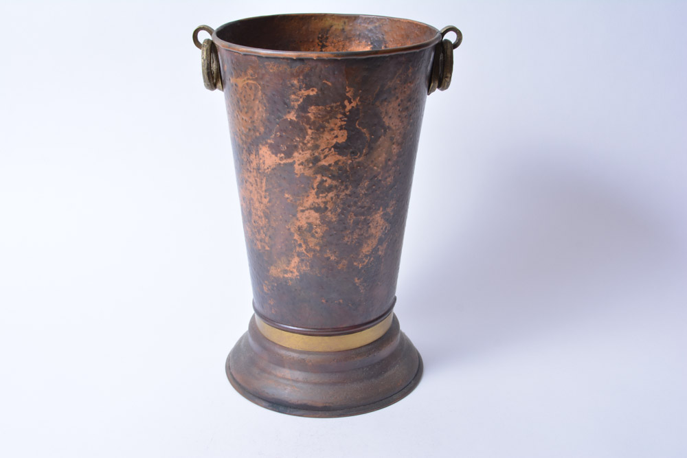 Copper Tone Metal Decor