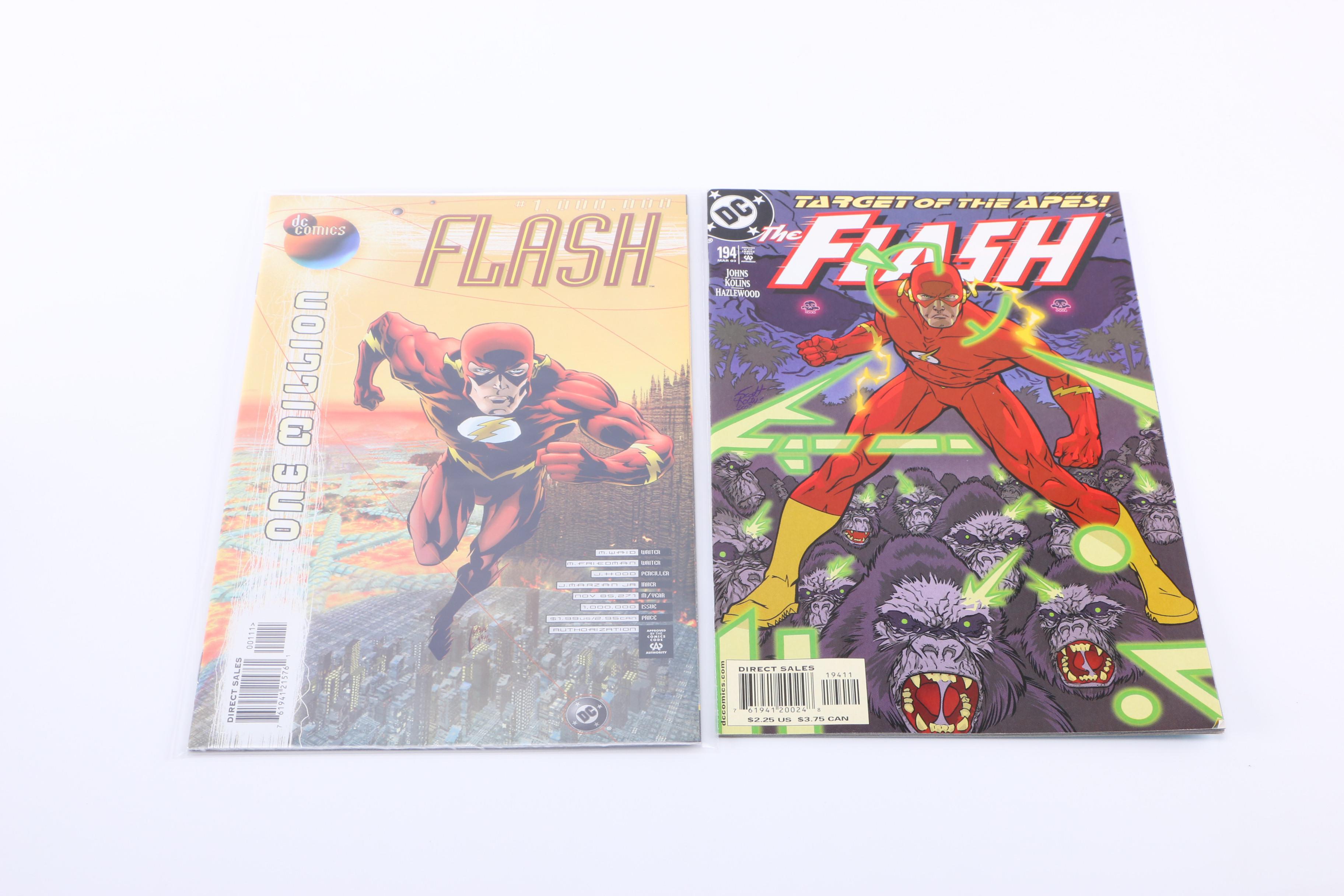 Modern Age "Azrael", "Flash", "Shazam", and "Steel" Comics