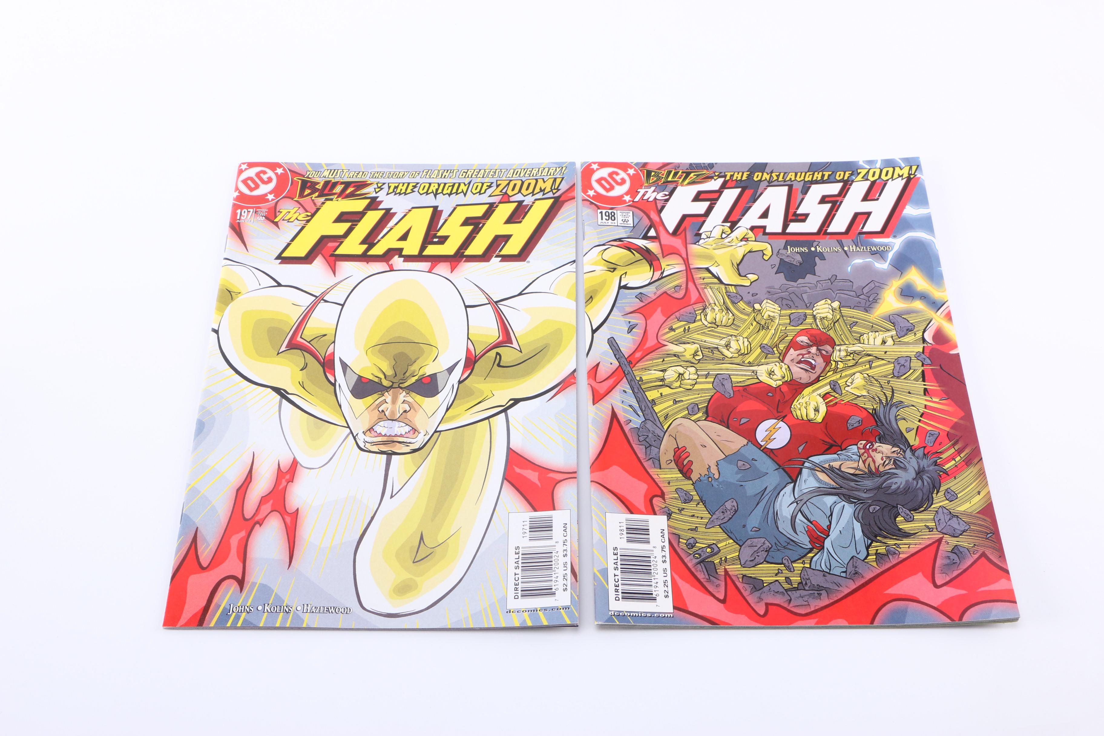 Modern Age "Azrael", "Flash", "Shazam", and "Steel" Comics
