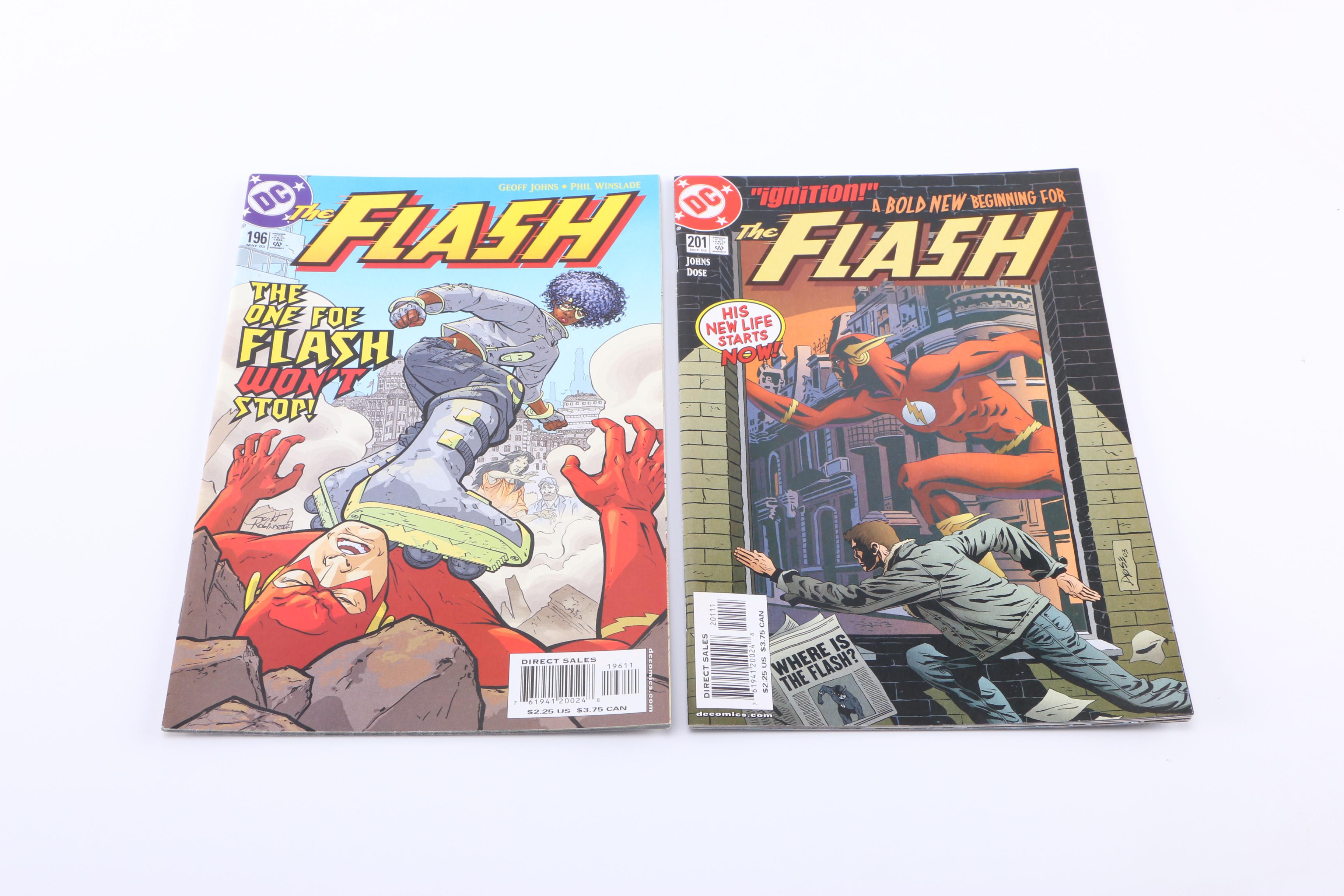 Modern Age "Azrael", "Flash", "Shazam", and "Steel" Comics