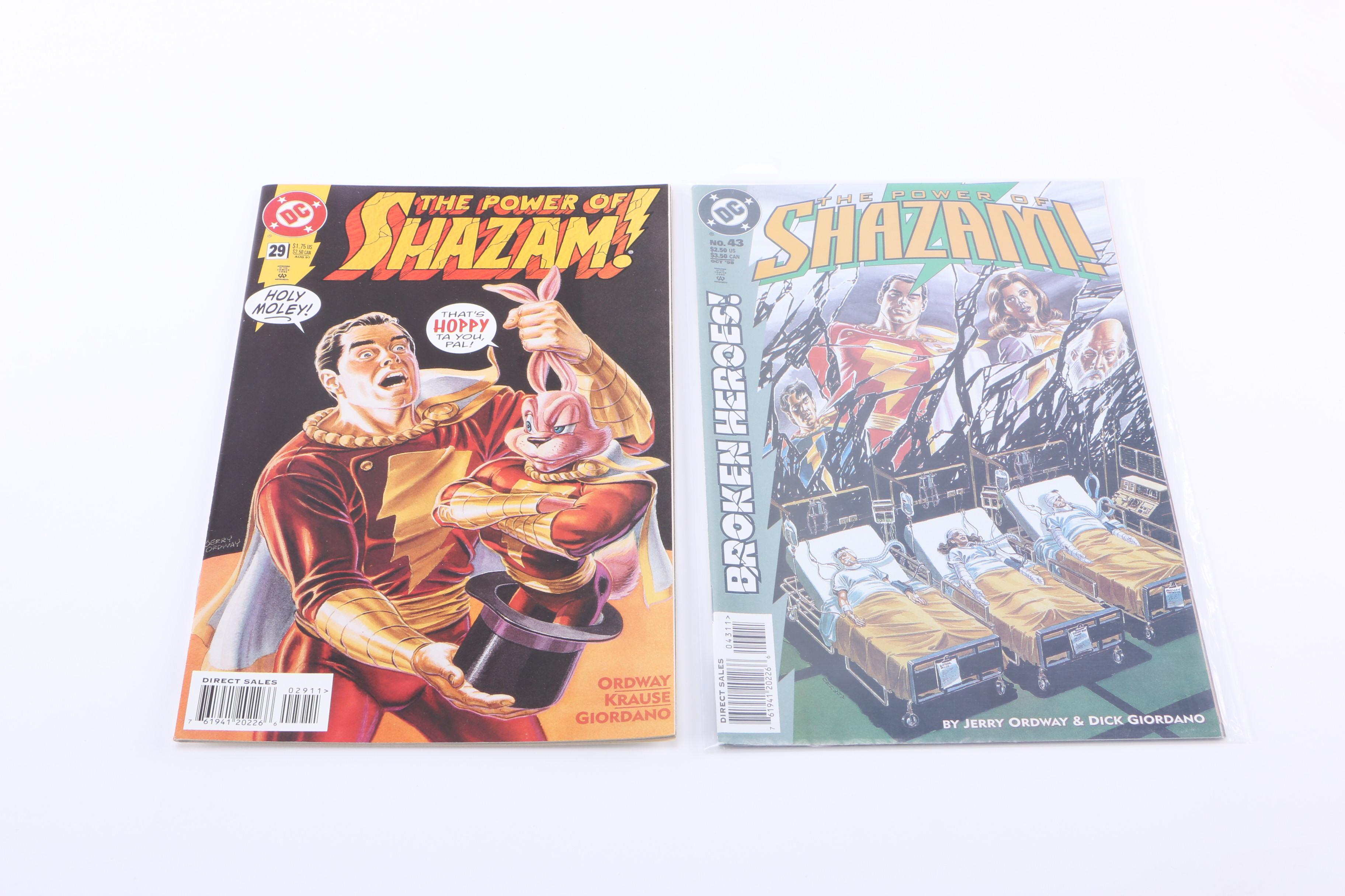 Modern Age "Azrael", "Flash", "Shazam", and "Steel" Comics