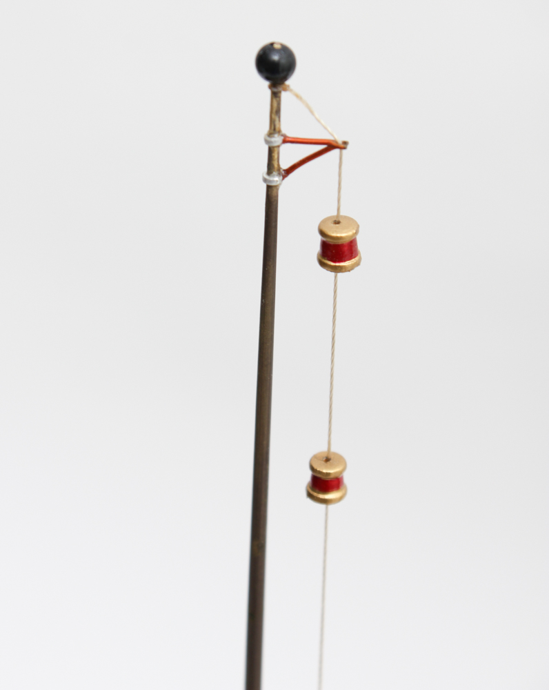 "Bath" Model Tugboat with Case and Book