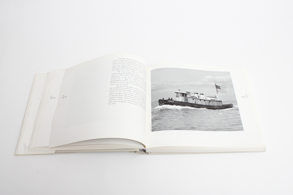 "Bath" Model Tugboat with Case and Book