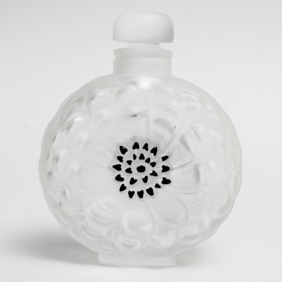 Lalique "Dahlia" Crystal Perfume Bottle Lalique "Dahlia" Crystal Perfume Bottle