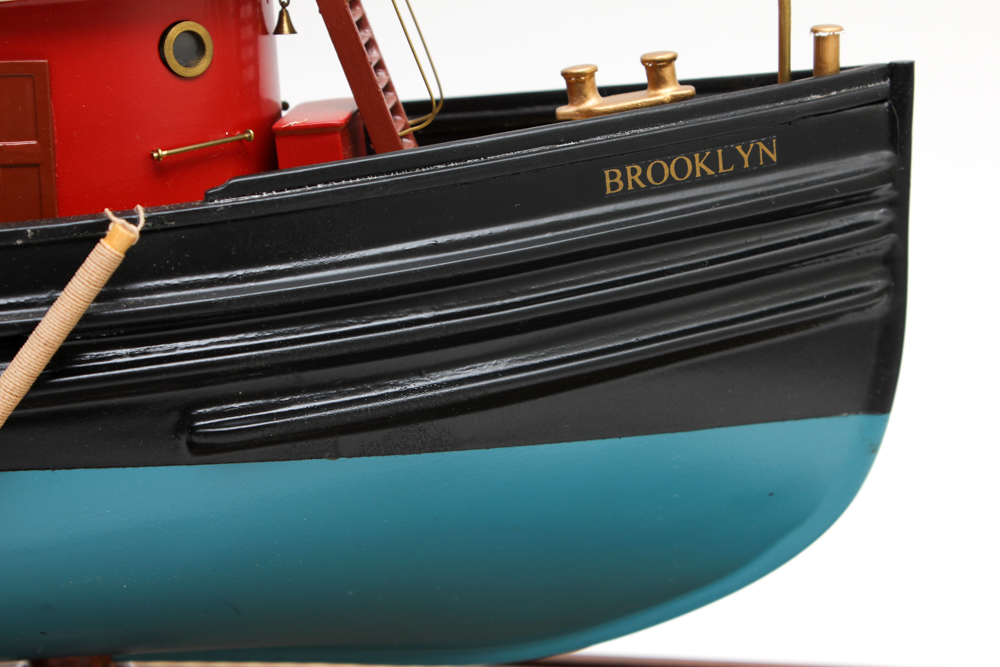 Model of the American Steam Tugboat "Brooklyn"