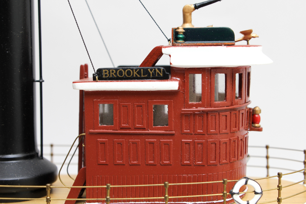 Model of the American Steam Tugboat "Brooklyn"