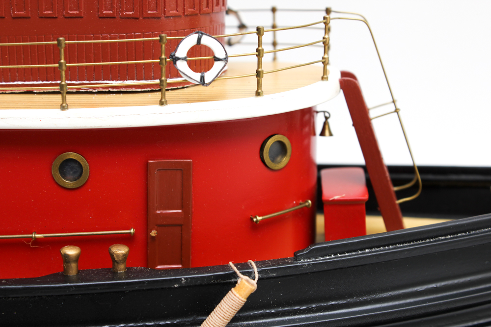 Model of the American Steam Tugboat "Brooklyn"