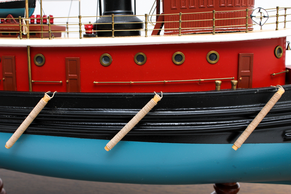 Model of the American Steam Tugboat "Brooklyn"