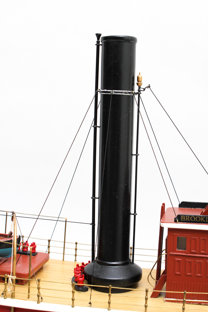Model of the American Steam Tugboat "Brooklyn"