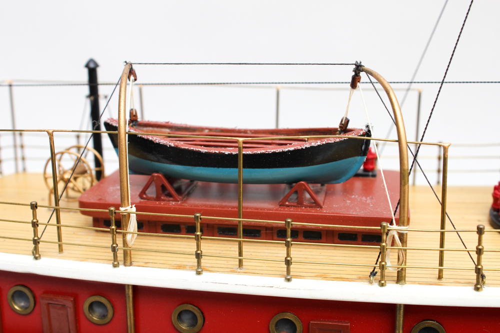 Model of the American Steam Tugboat "Brooklyn"