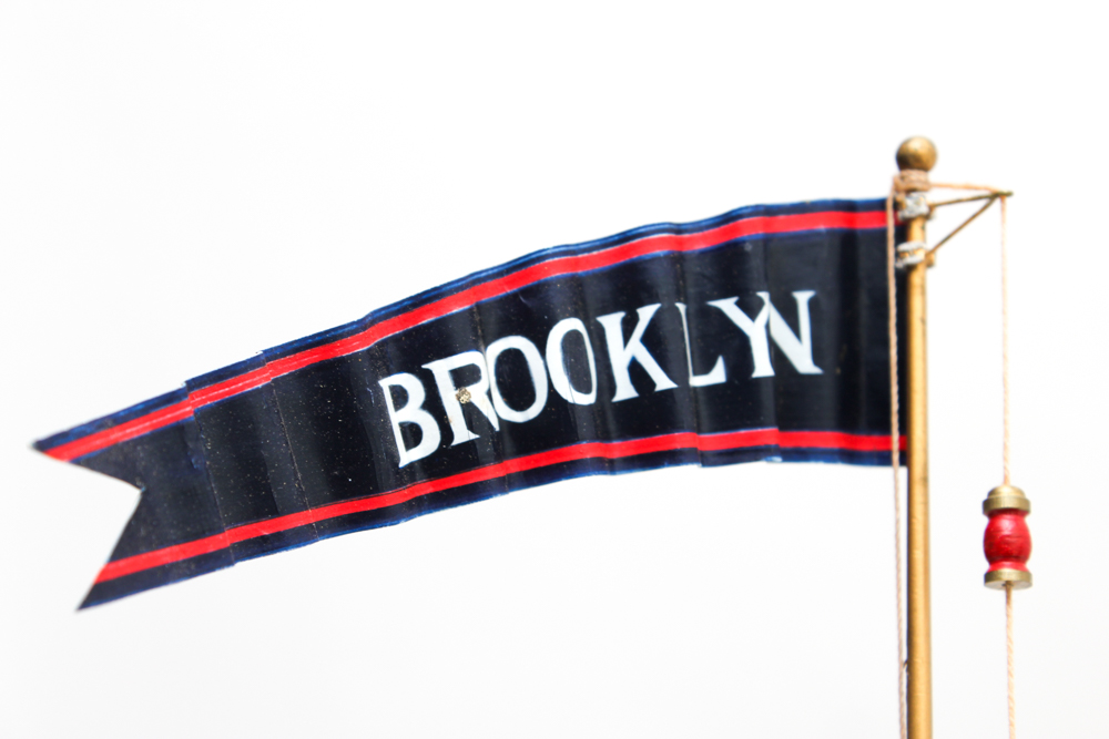 Model of the American Steam Tugboat "Brooklyn"