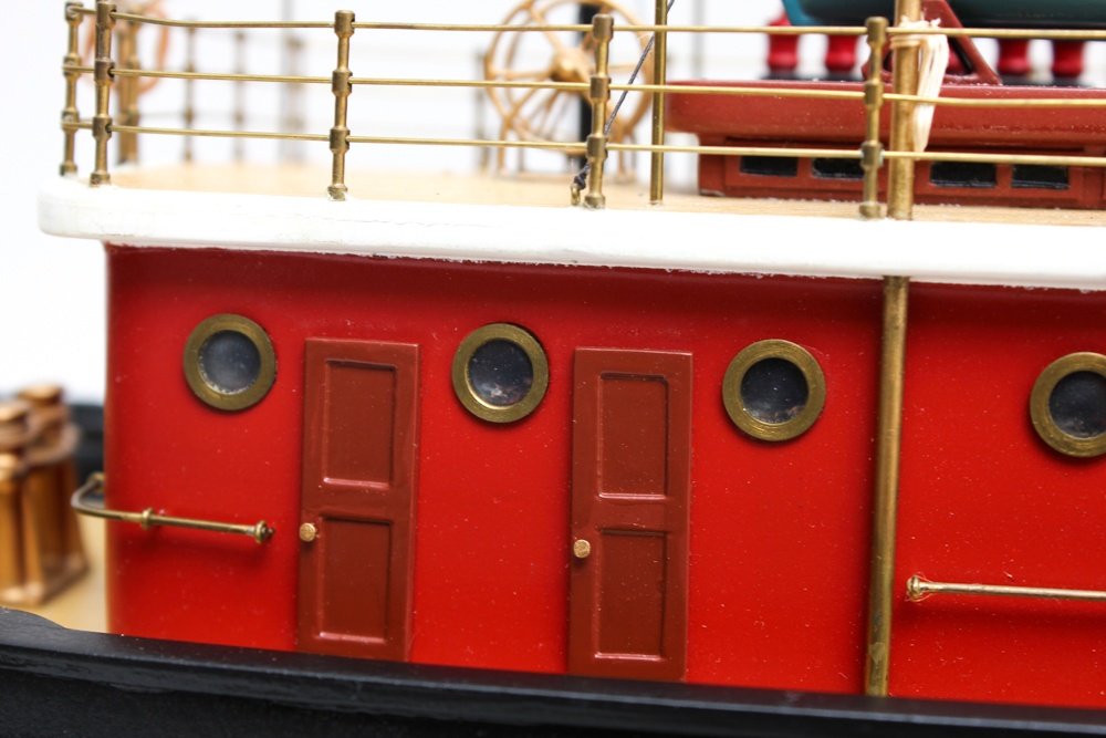 Model of the American Steam Tugboat "Brooklyn"
