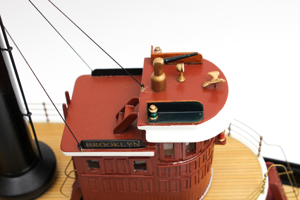 Model of the American Steam Tugboat "Brooklyn"