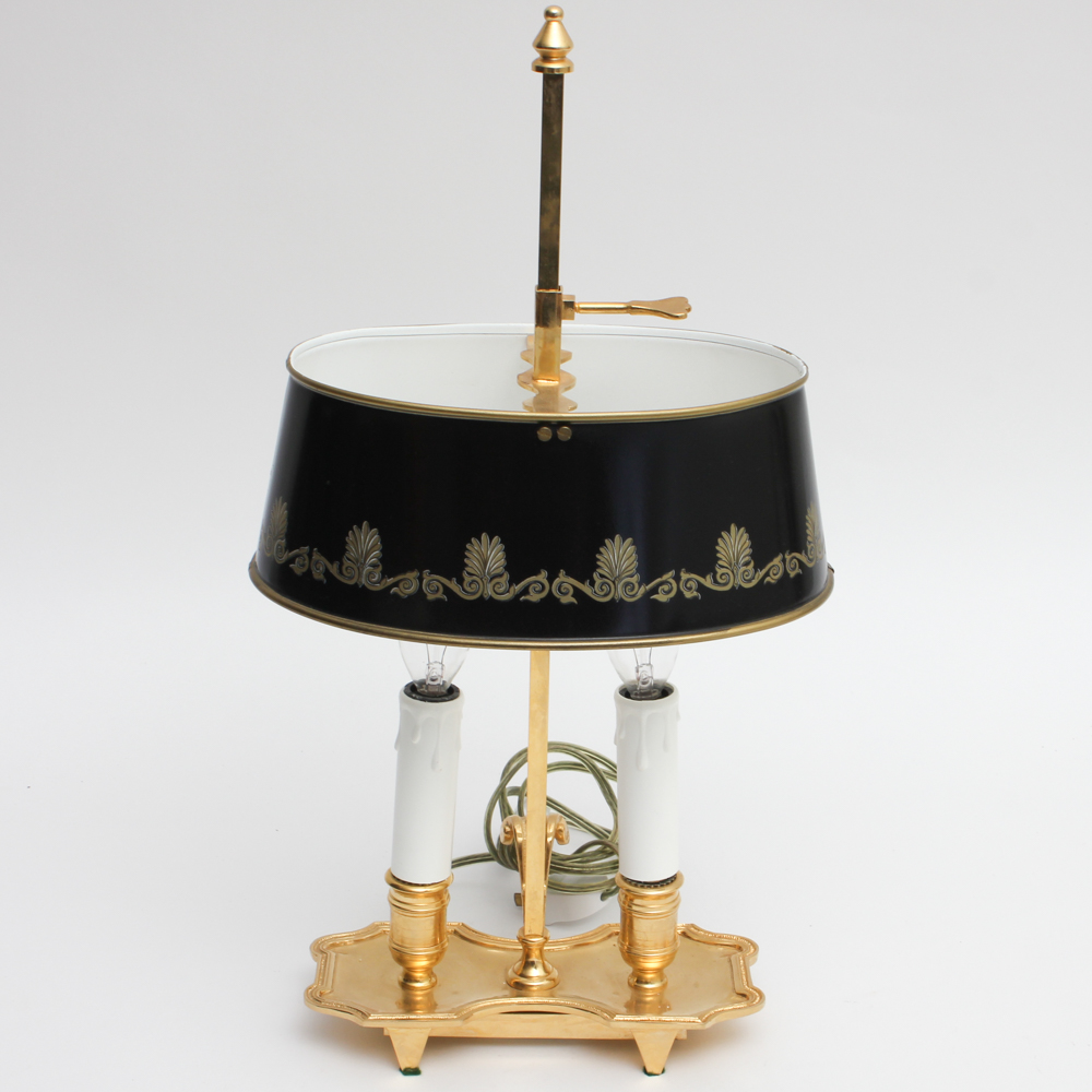 Baker Knapp & Tubbs Bouillotte Lamp