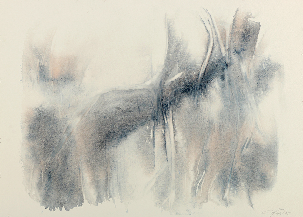 Ricardo Morin Complete Series of Watercolor Paintings on Paper "Inf_landscapes"