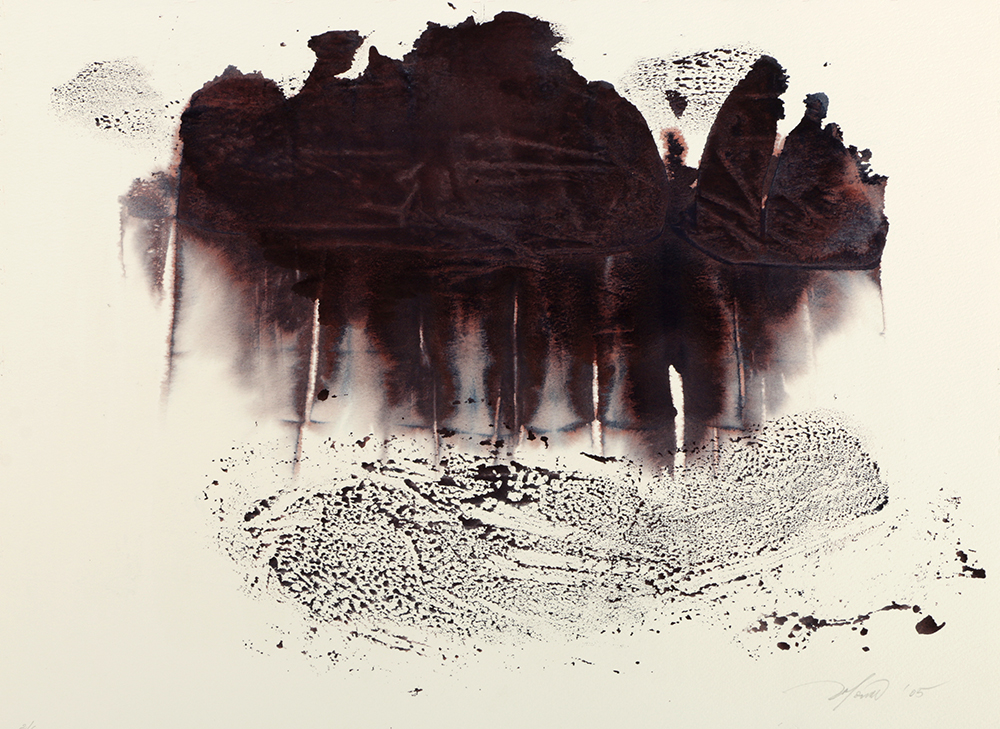 Ricardo Morin Complete Series of Watercolor Paintings on Paper "Inf_landscapes"