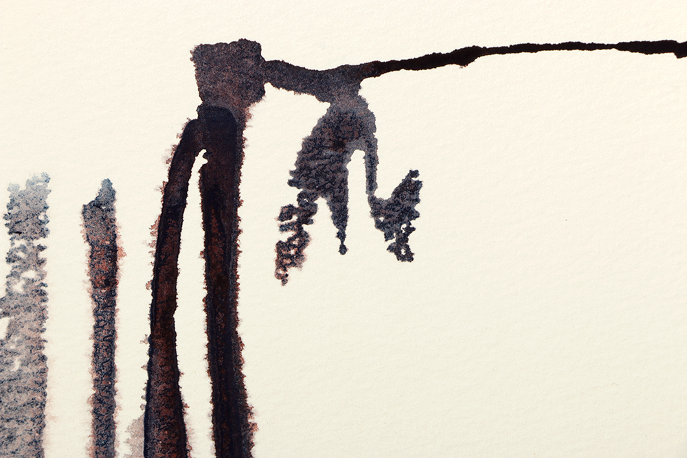 Ricardo Morin Complete Series of Watercolor Paintings on Paper "Inf_landscapes"