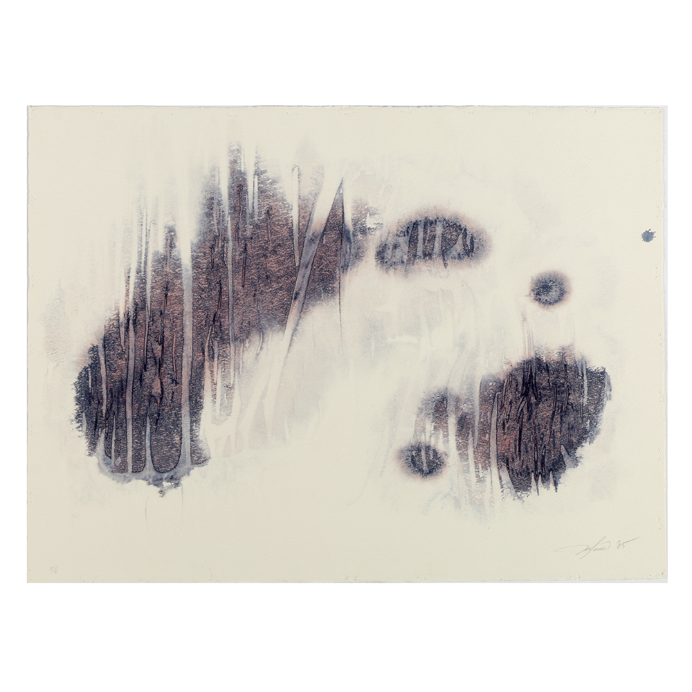 Ricardo Morin Complete Series of Watercolor Paintings on Paper "Inf_landscapes"