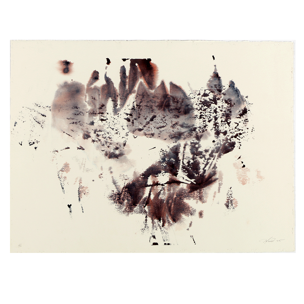 Ricardo Morin Complete Series of Watercolor Paintings on Paper "Inf_landscapes"