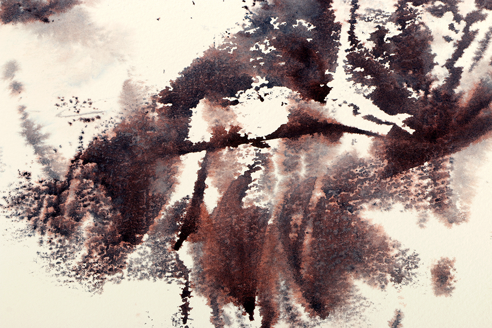 Ricardo Morin Complete Series of Watercolor Paintings on Paper "Inf_landscapes"