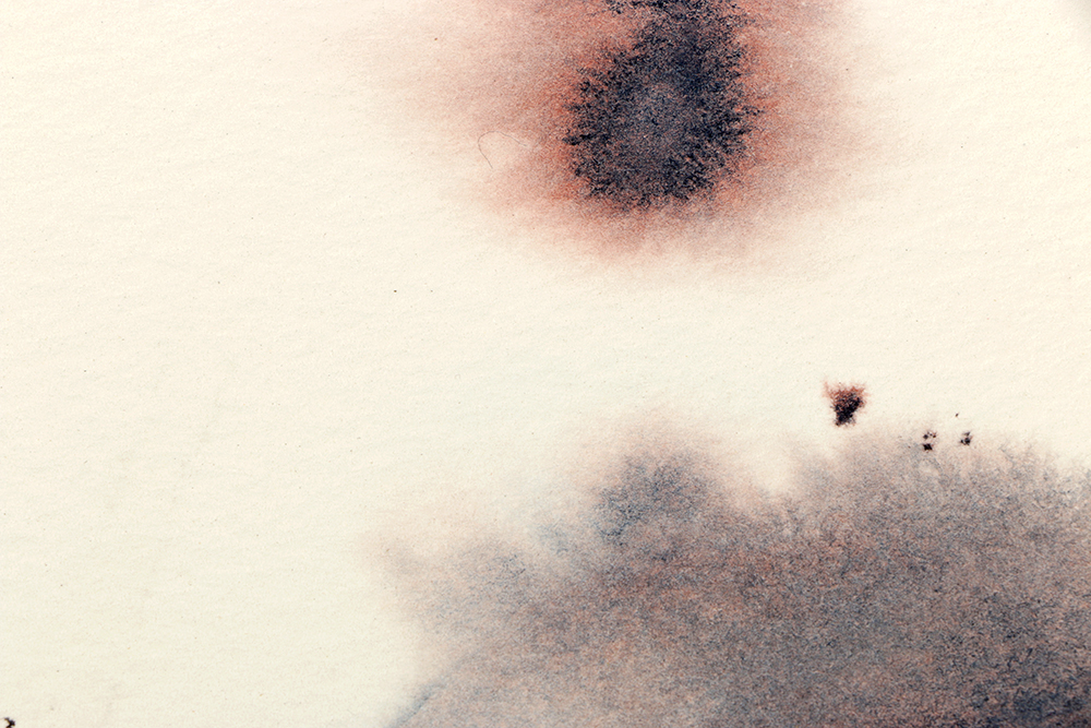 Ricardo Morin Complete Series of Watercolor Paintings on Paper "Inf_landscapes"