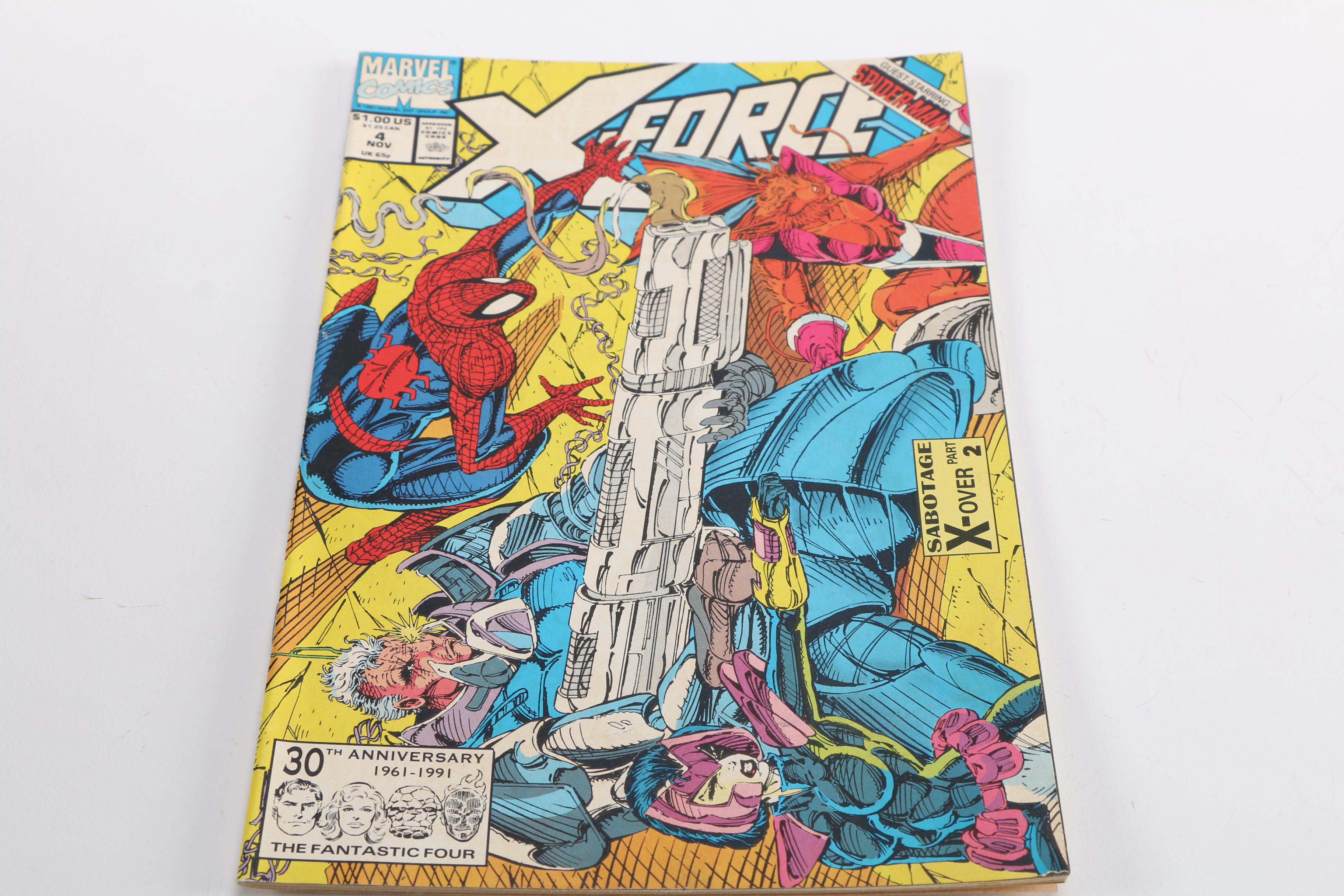 "X-Force" Featuring First Appearances of Weapon X, Domino and Second Appearance of Deadpool