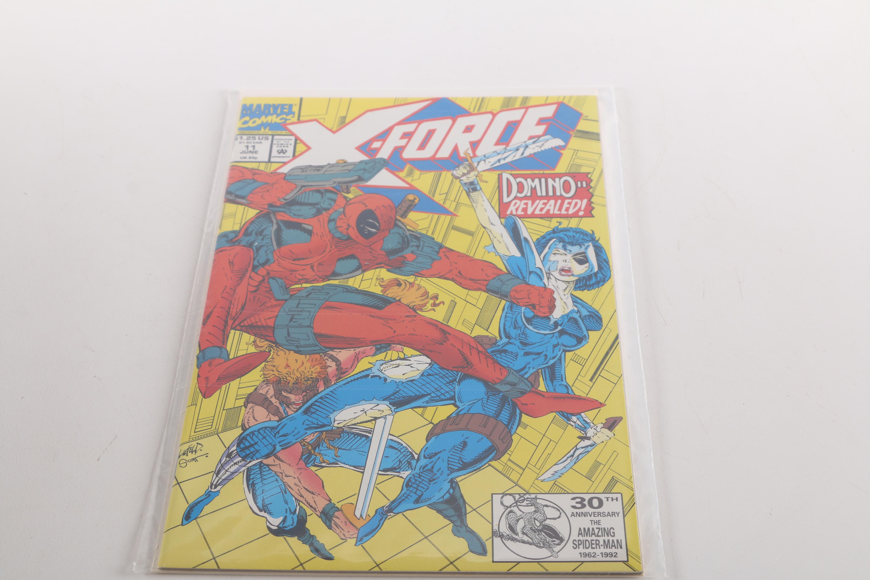 "X-Force" Featuring First Appearances of Weapon X, Domino and Second Appearance of Deadpool