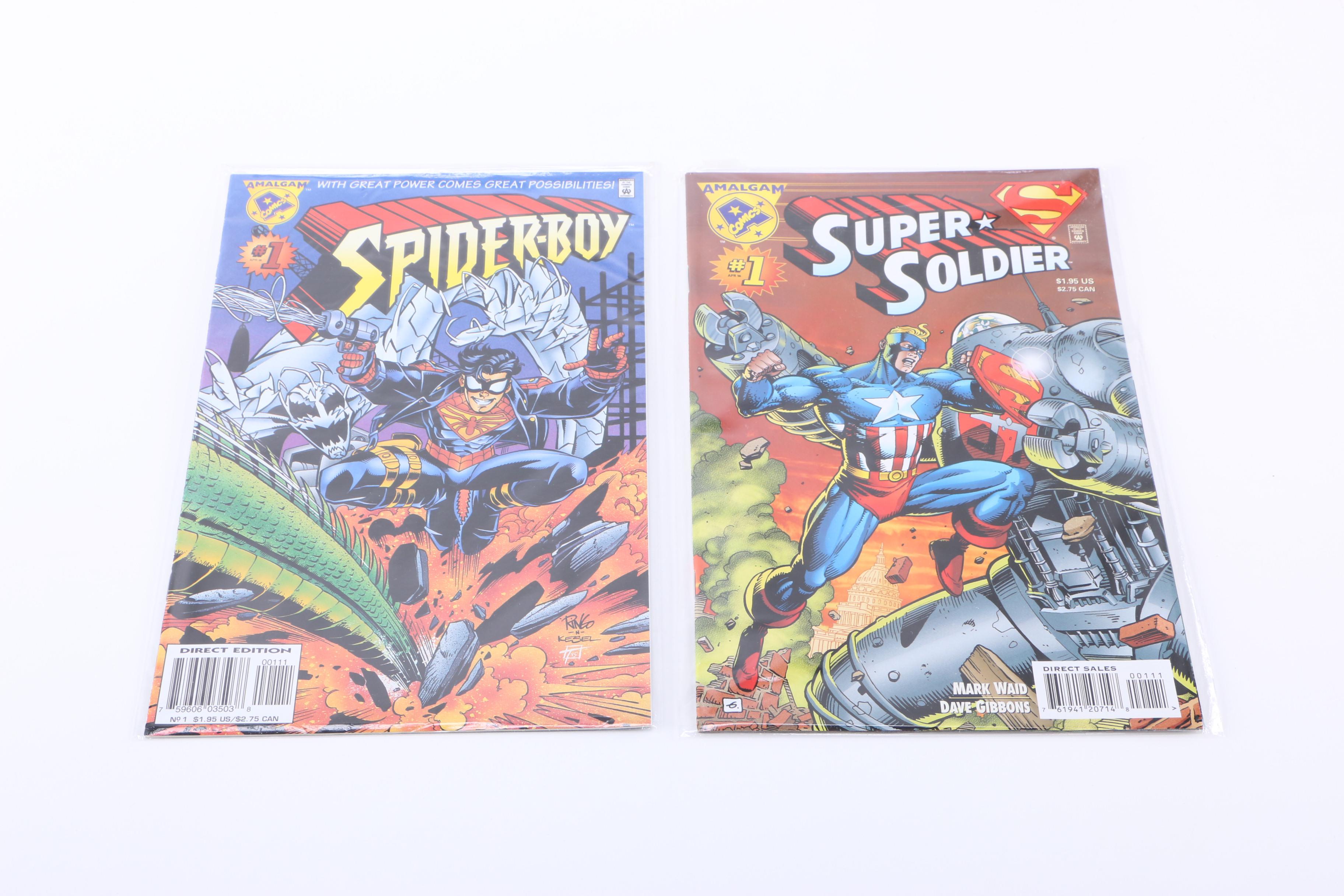 Modern Age Amalgam Comics and "Ghost in the Shell" Issue 1