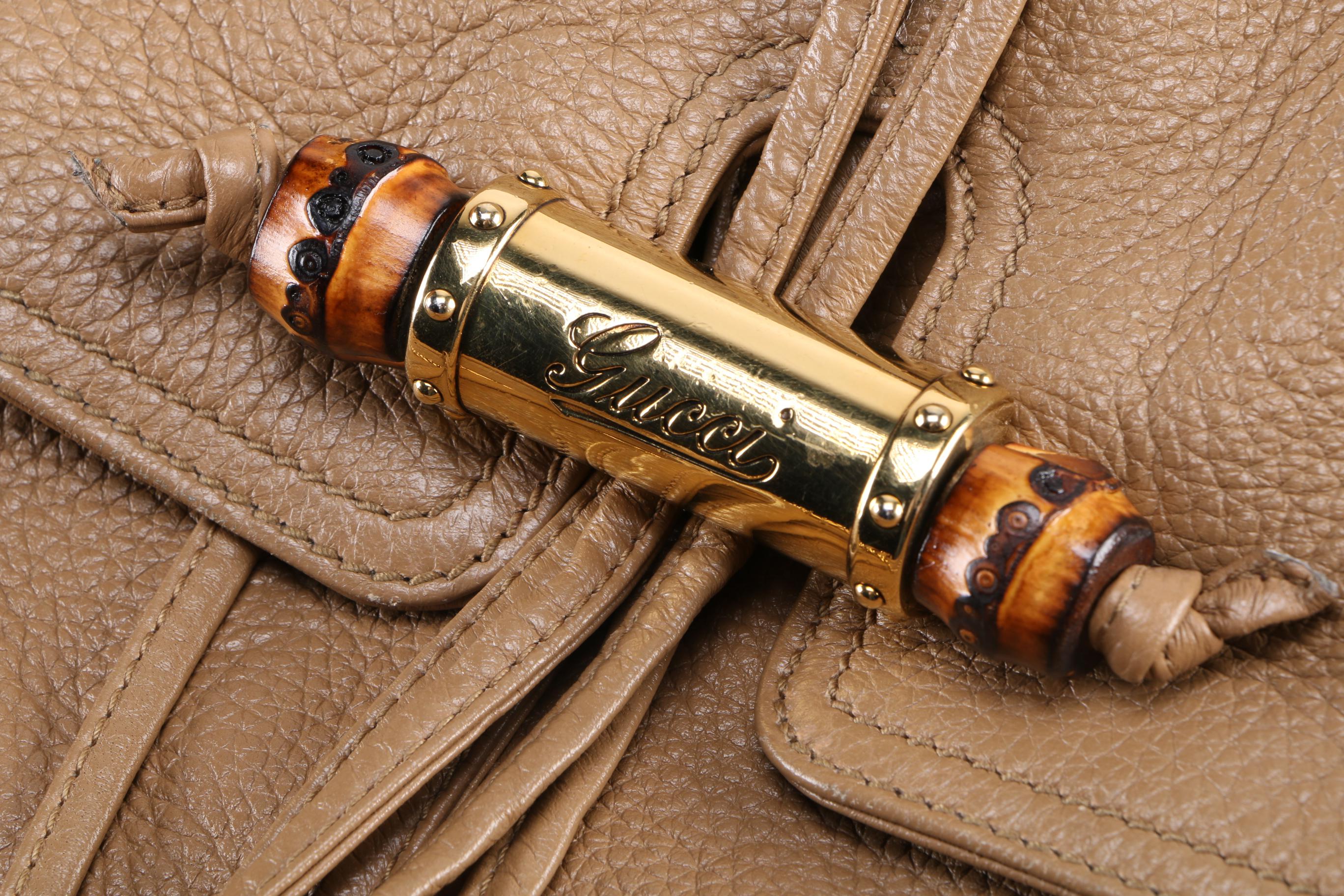 Gucci Jungle Grande Leather Handbag and Wallet