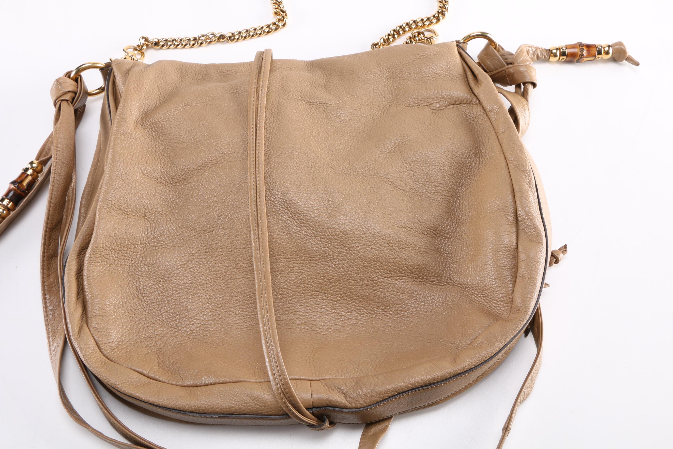 Gucci Jungle Grande Leather Handbag and Wallet