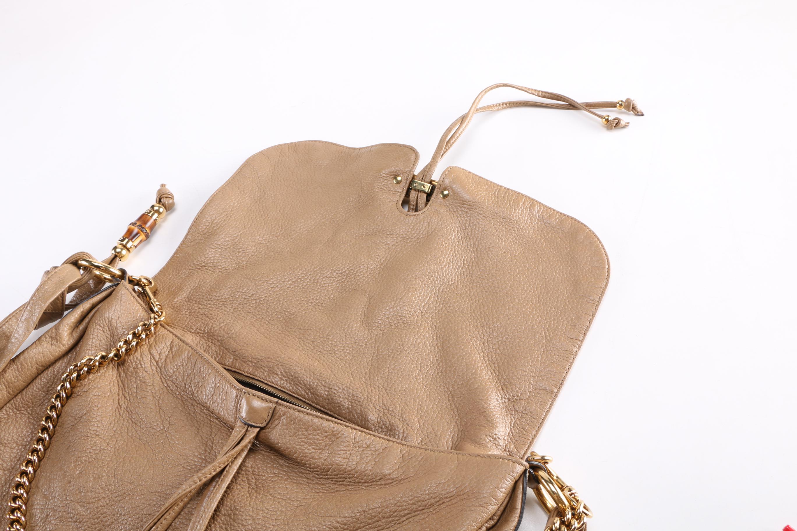 Gucci Jungle Grande Leather Handbag and Wallet