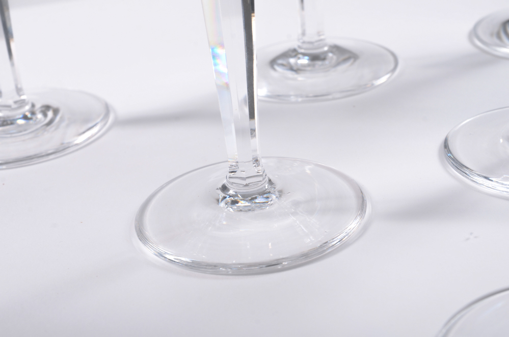 Set of Eight Waterford Crystal "Alana" Wine Hocks