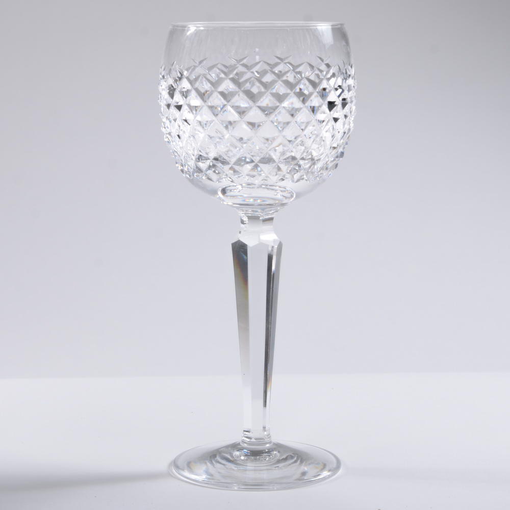 Set of Eight Waterford Crystal "Alana" Wine Hocks