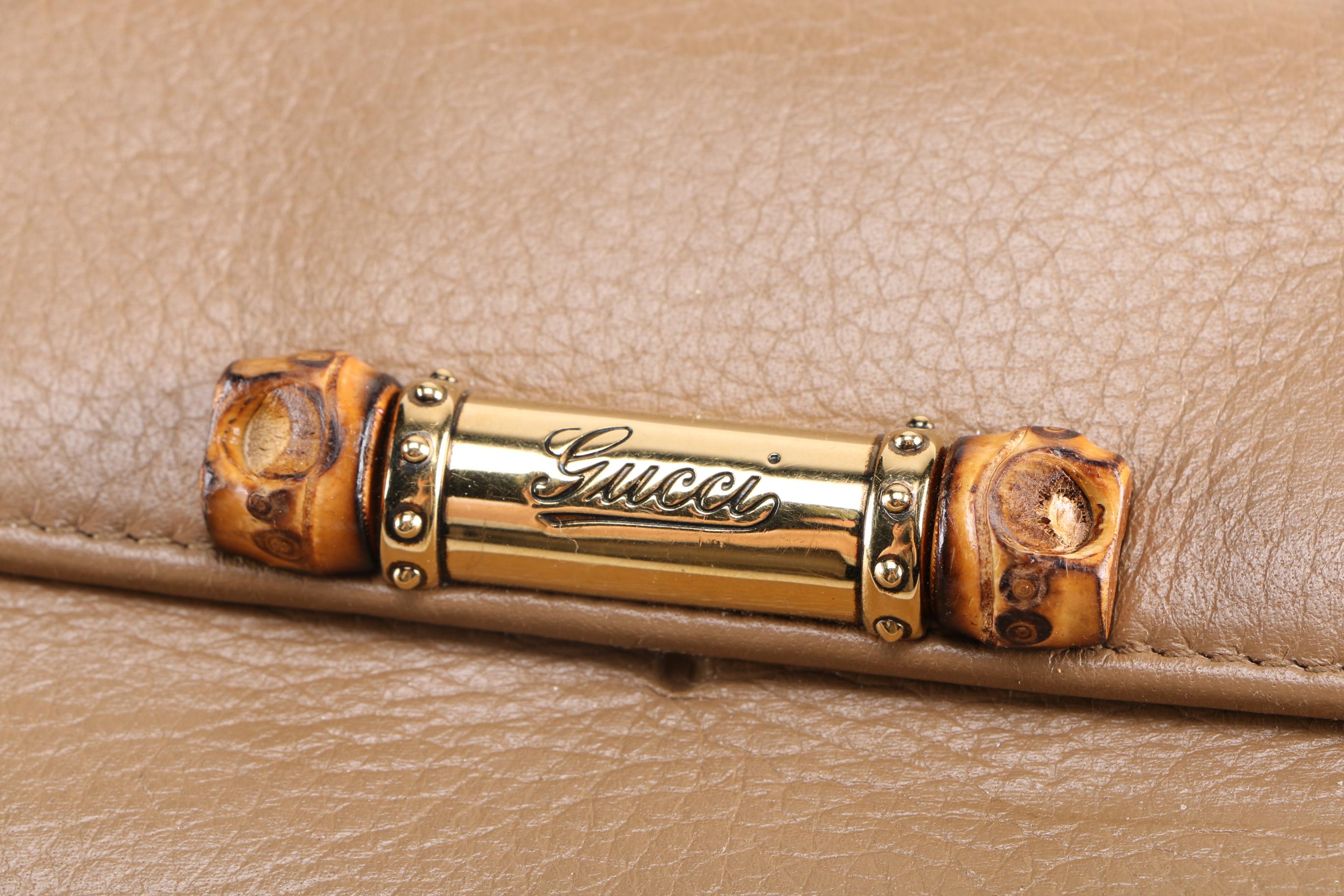 Gucci Jungle Grande Leather Handbag and Wallet